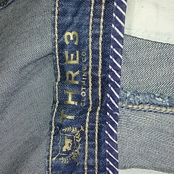 Thre3 Clothing Co women's denim jeans size 10 - Picture 7 of 9